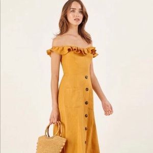 Reformation sun dress
